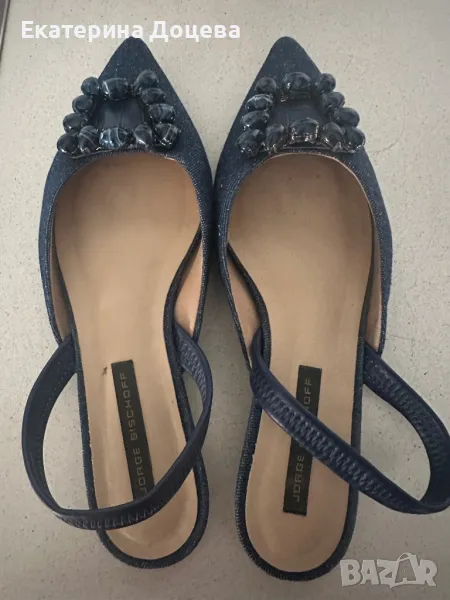 Обувки от дънков плат, снимка 1