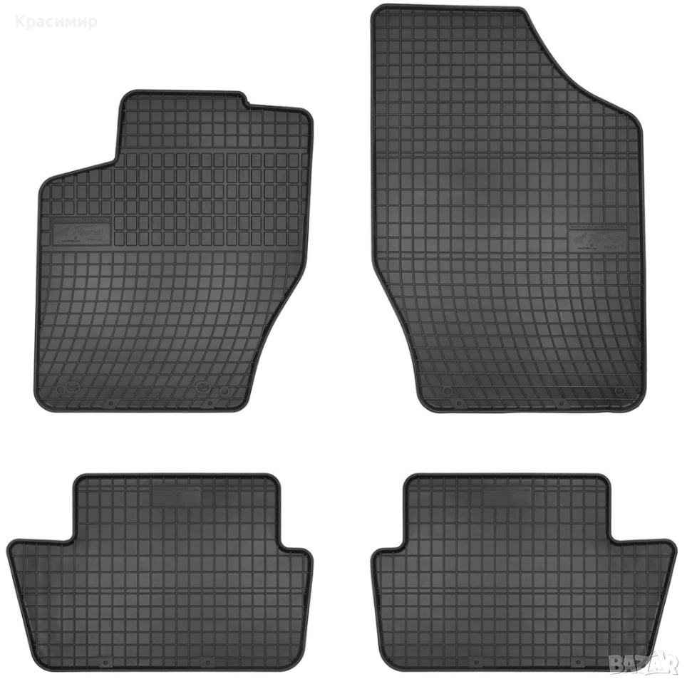 Гумени стелки за CITROEN C-CROSSER, снимка 1