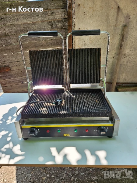 Тостер Преса Професионална 2 брой плочи демонстрационна Нова, снимка 1