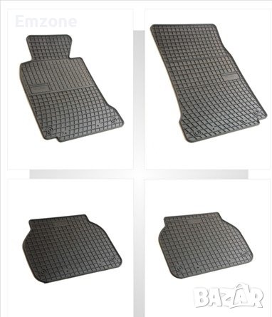 Frogum Фрогум Полски Гумени стелки без мирис БМВ серия 5 BMW E39 E 39 1995 до 2009, снимка 1