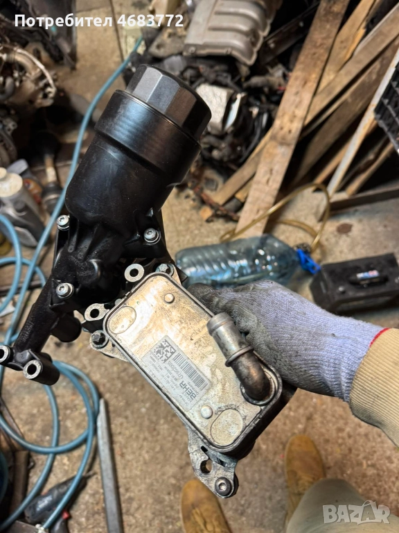 Маслен охладител на двигател на Мерцедес Mercedes 2.2Cdi само за 100лв. A6511801165, снимка 1