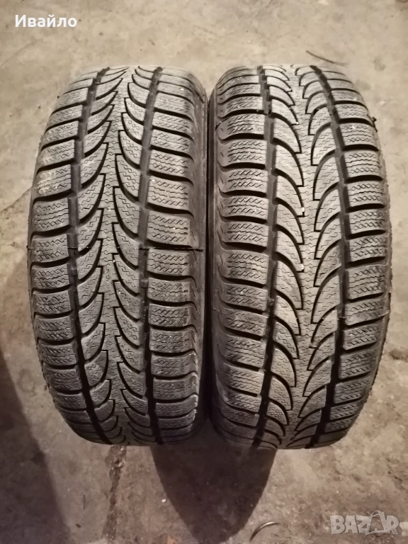 Продавам 2 броя зимни гуми 195.60.15 на 1 сезон дот 2021 Nokian , снимка 1