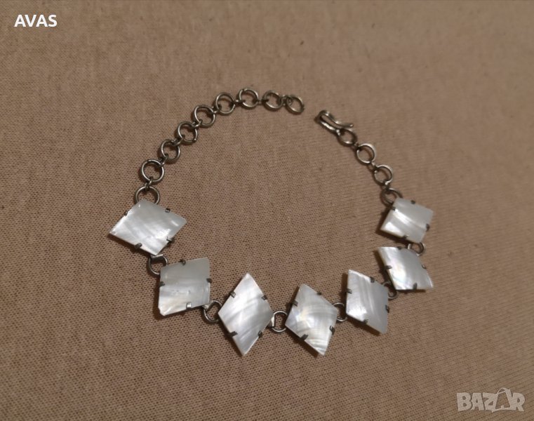 Нова седефена гривна с верижка , снимка 1