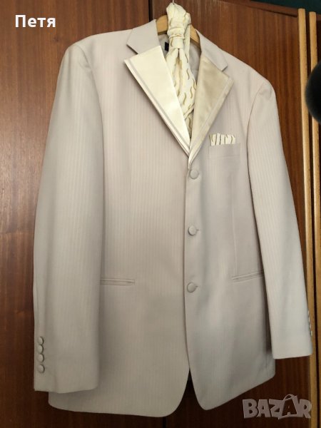 Мъжки италиански официален костюм - 5 части, снимка 1