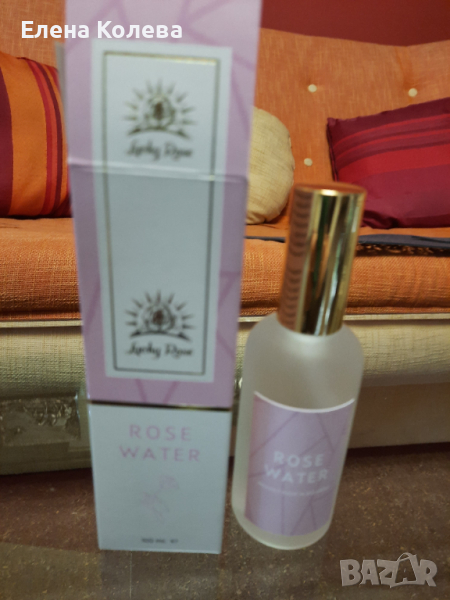 Козметична розова вода, снимка 1