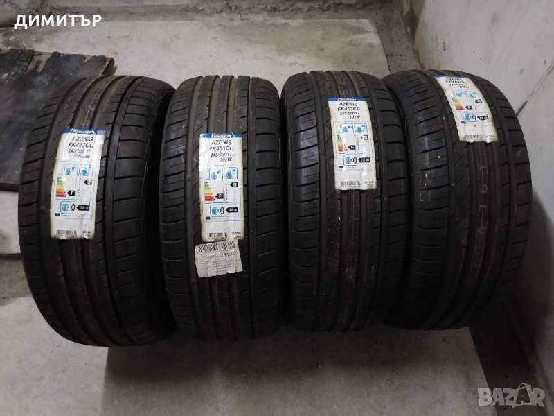 4бр. НОВИ летни гуми FALKEN 245 55 17 DOT 4813, снимка 1