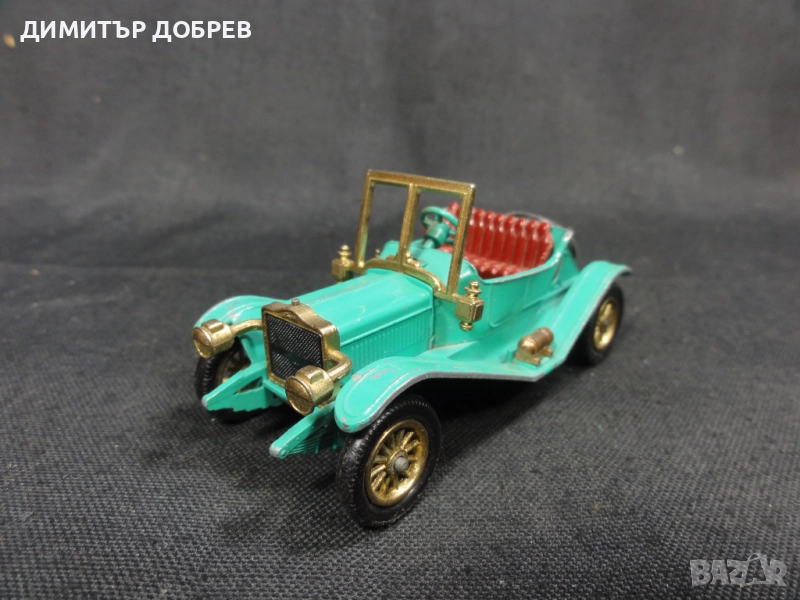 СТАРА РЕТРО МЕТАЛНА КОЛИЧКА MAXWELL MATCHBOX MOY ENGLAND, снимка 1