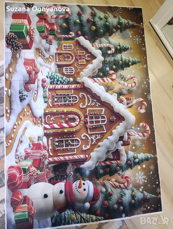 Винилов плакат за коледа, снимка 1