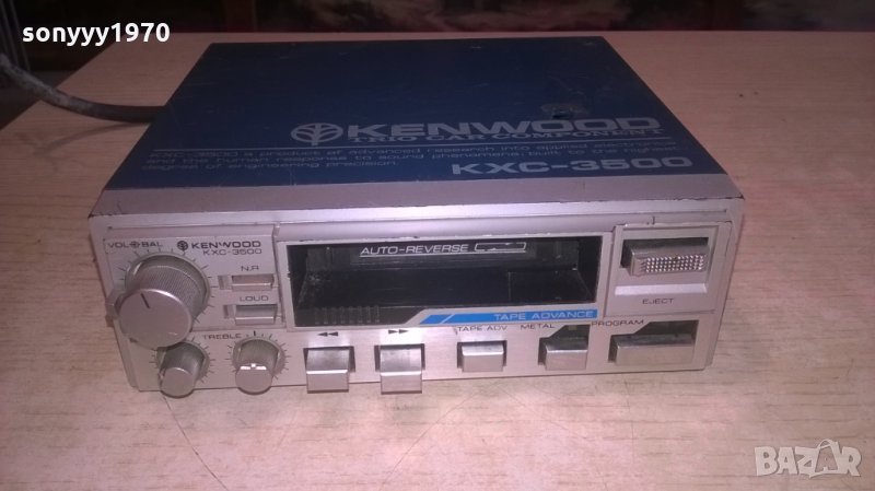 kenwood kxc-3500-cassette deck-made in japan-внос холандия, снимка 1