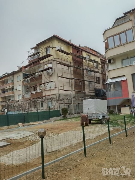 Топлоизолация със собствено скеле след трети и четвърти етаж, снимка 1