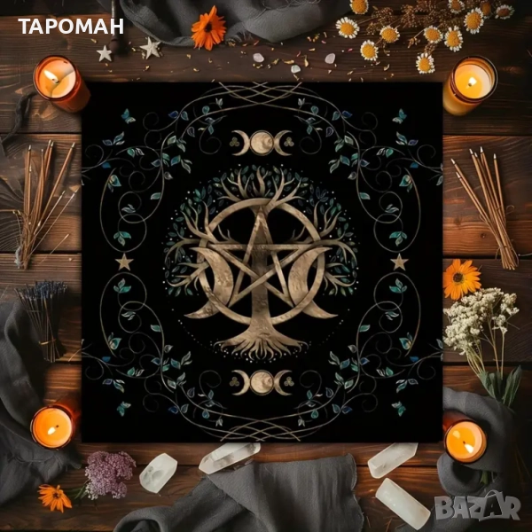 ПОКРИВКИ ЗА ТАРО, ЗАРОВЕ, РУНИ И ДРУГИ, снимка 1