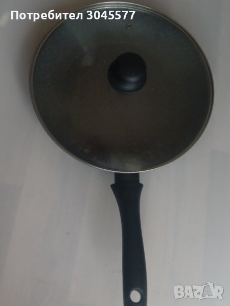 Тиган с капак, 28 см, снимка 1