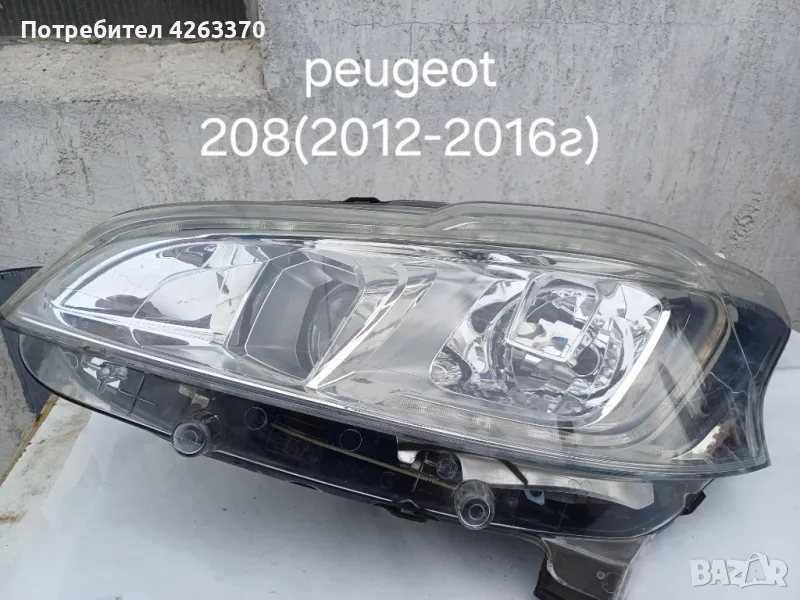 Оригинален ляв фар PEUGEOT 208 LED, GTI, GTD(2012-2016), снимка 1