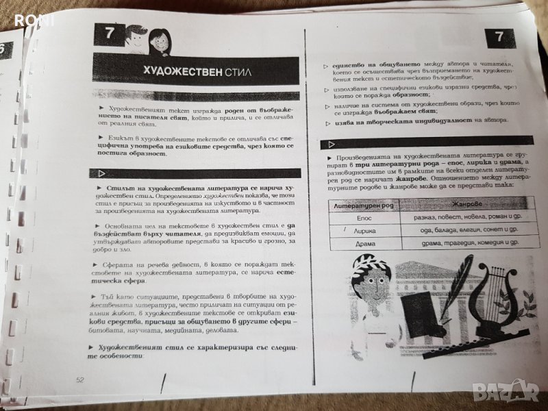 Учебник по български език за 8 клас, снимка 1