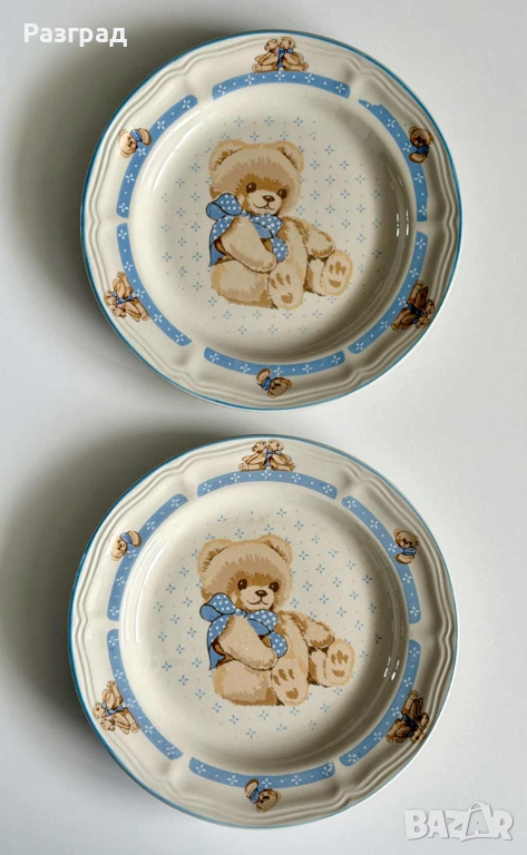 Винтидж детски чинии, снимка 1