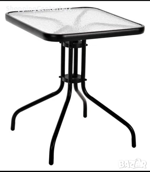 Маса стъклена 60х60, снимка 1