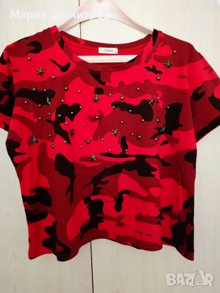 Интересна камуфлажна тениска , снимка 1