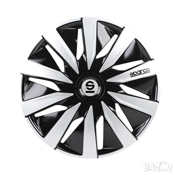 Тасове за джанти 16'' Sparco LAZIO/ SPC1691BKSV, снимка 1