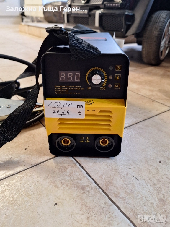 Елекрожен Weldstar ARC200, снимка 1