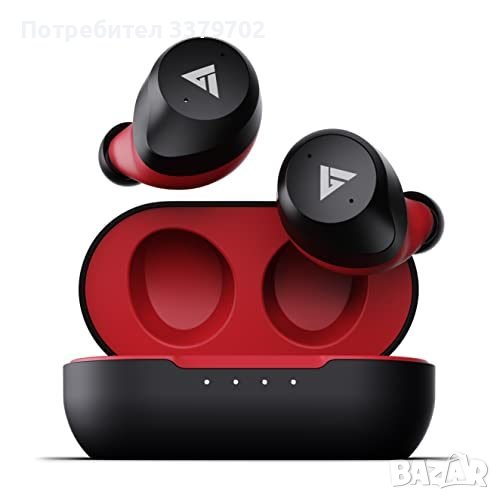 Безжични слушалки K10 Bluetooth 5.3, калъф за зареждане, Водоустойчиви, спортни слушалки, снимка 1