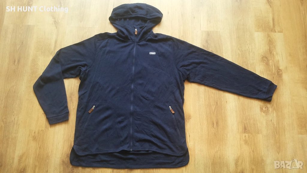 Bergans of NORWAY TUVA LIGHT WOOL HOOD Jacket 100% Merino Wool размер XXL суичър - 1970, снимка 1
