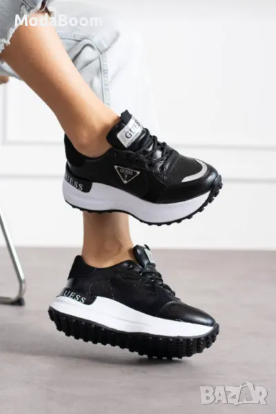 Guess черни дамски маратонки , снимка 1