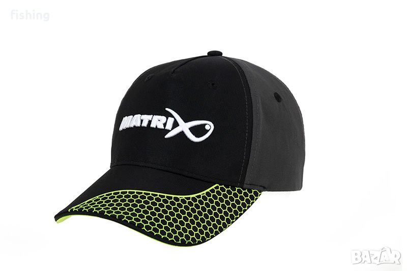Шапка Matrix Grey / Lime Baseball Cap, снимка 1