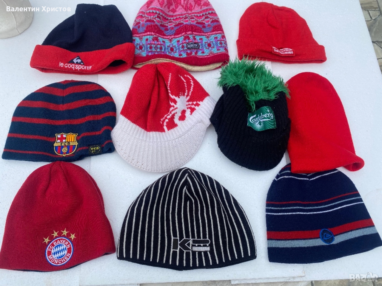 Детски шапки 3лв за брой, всички заедно за 20лв, снимка 1