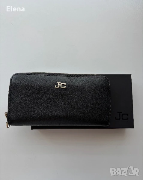 Портфейл от естествена кожа Jacky& Celine, снимка 1