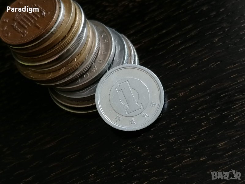 Монета - Япония - 1 йена | 1997г., снимка 1