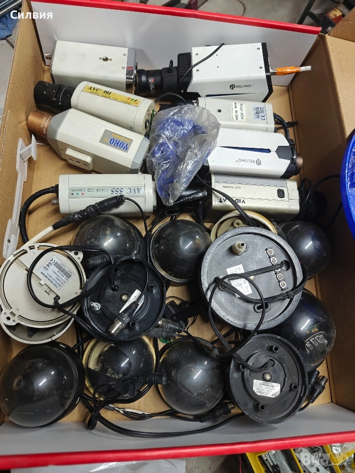 Камери и обективи за видеонаблюдение ССТV, стойки, кожуси, снимка 1