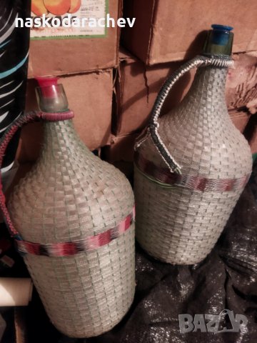 Дамаджани 5 литра, дамаджана, стомни, стомна здрава и чиста, снимка 6 - Буркани, бутилки и капачки - 42692004