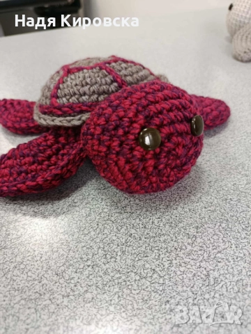 Плетена костенурка, снимка 3 - Други - 52651610