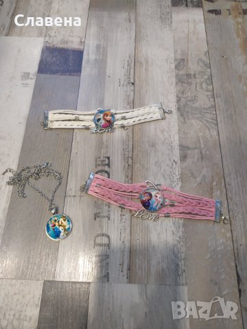 Детска гривна и колие Елза и Анна НОВИ!!!