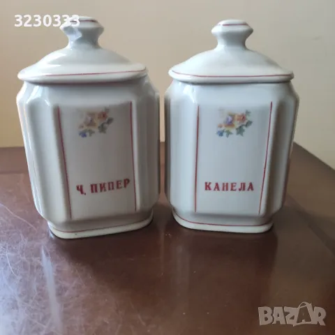 Порцеланови буркани, снимка 7 - Аксесоари за кухня - 49567621