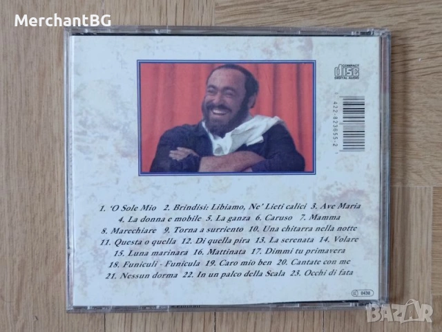 Pavarotti - O Sole Mio, CD, снимка 2 - CD дискове - 53212536