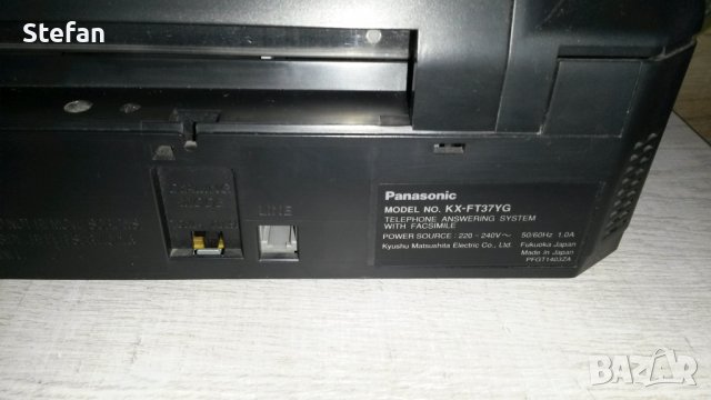 Факс  "PANASONIC - KX-FT 37", снимка 3 - Друга електроника - 38406950