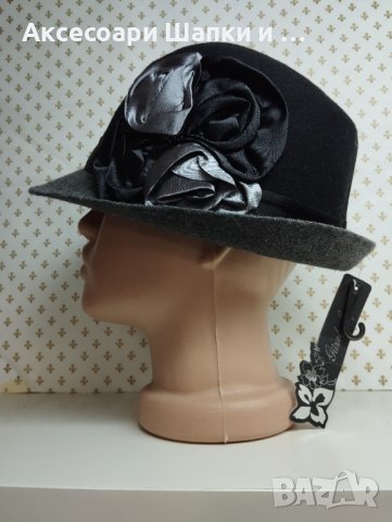Дамска шапка бомбе лукс - дшб 62, снимка 3 - Шапки - 43307113
