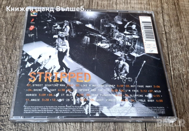 Компакт Дискове - Поп - Рок: Rolling Stones - Stripped, снимка 2 - CD дискове - 52804167