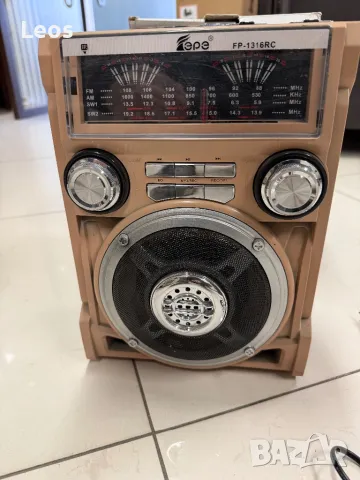 Караоке USB колонa с радио и микрофон FR-1316RC, снимка 1