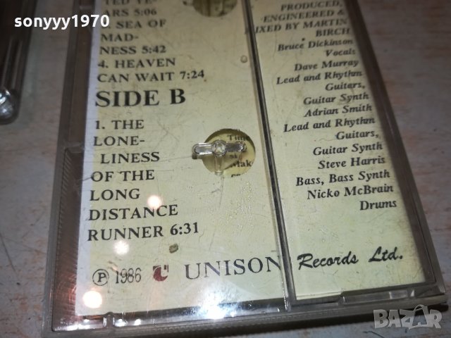 ПОРЪЧАНА-iron maiden-аудиокасета 0311211116, снимка 13 - Аудио касети - 34678622