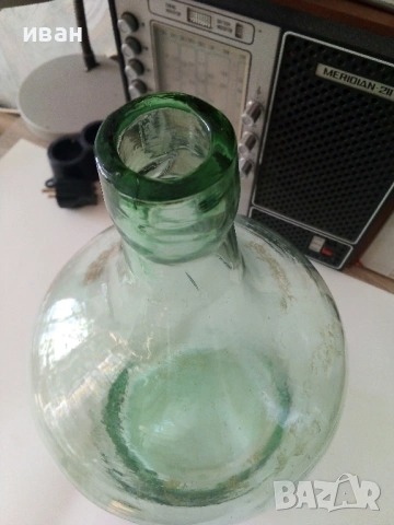 Две стари стъклени шишета / дамаджани 5 литра, снимка 10 - Други ценни предмети - 53105773