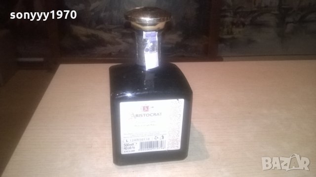 aristocrat vintage-platinium label-празно шише за колекция, снимка 5 - Колекции - 27648605