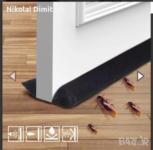 Двустранен уплътнител за под врата , снимка 7 - Други - 52947643