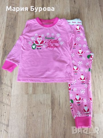  Коледна пижамка размер - 90 см., снимка 2 - Бебешки пижами - 27544849