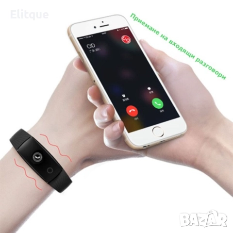 IP65 Смарт гривна с GPS V05С Монитор на сърдечен ритъм и др., снимка 12 - Смарт гривни - 52819777