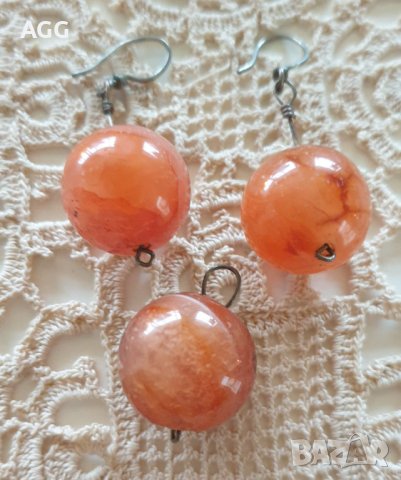 Kомплект с естествени камъни