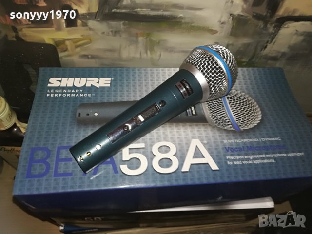 shure beta 58s-profi-внос швеицария, снимка 3 - Микрофони - 29035788