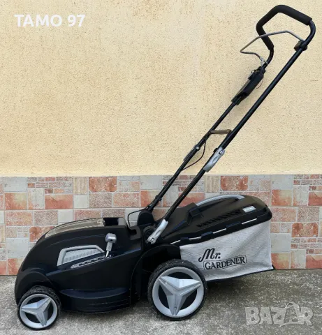 Mr. Gardener Akku 38-2 Li-S - Мощна акумулаторна косачка 40V 38см, снимка 2 - Градинска техника - 50342119