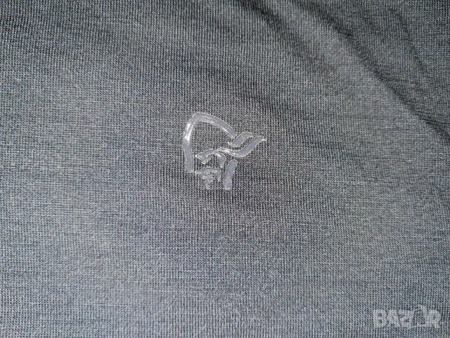  Norrona Wool Zip Neck (L) и (XL) - 3 броя мъжки термо блузи и клин Merino Wool , снимка 3 - Спортни дрехи, екипи - 53418014